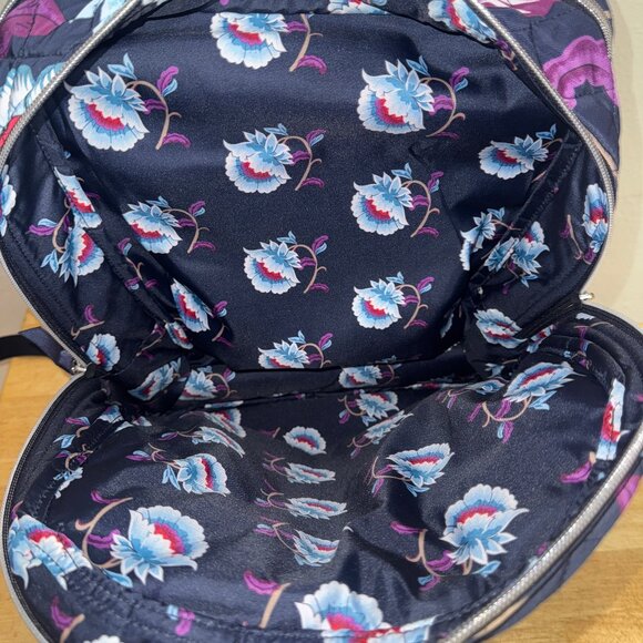 Vera Bradley XL Campus Backpack in Performance Twill Mayfair in Bloom NWT - Picture 11 of 13